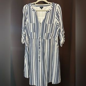 Torrid tie waist dress